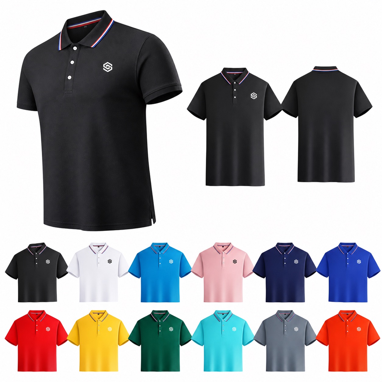 27 x 19 Inch Acrylic Polo Work Shirt