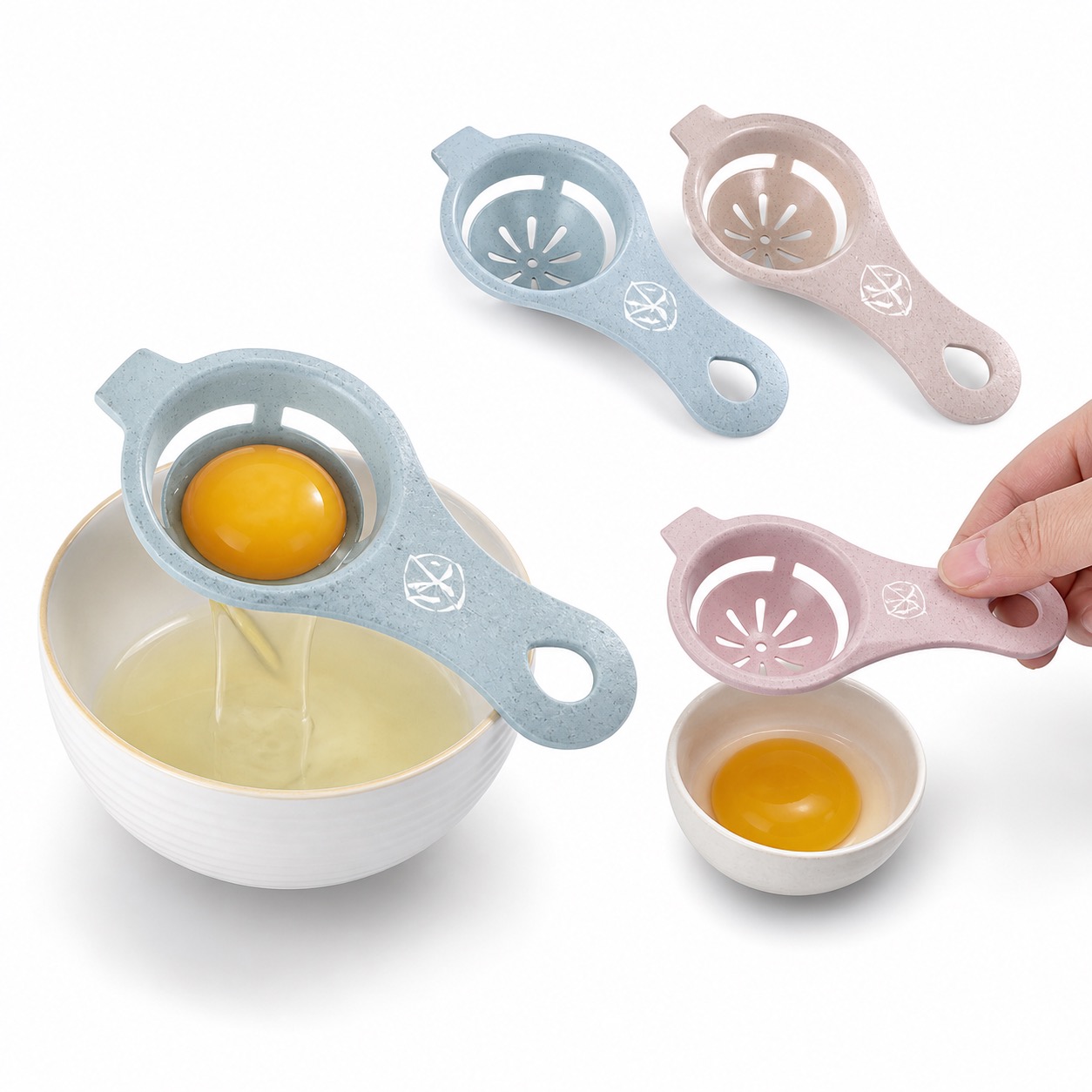 Food-Grade Egg Separator Tool, 4.88 x 1.97 Inch