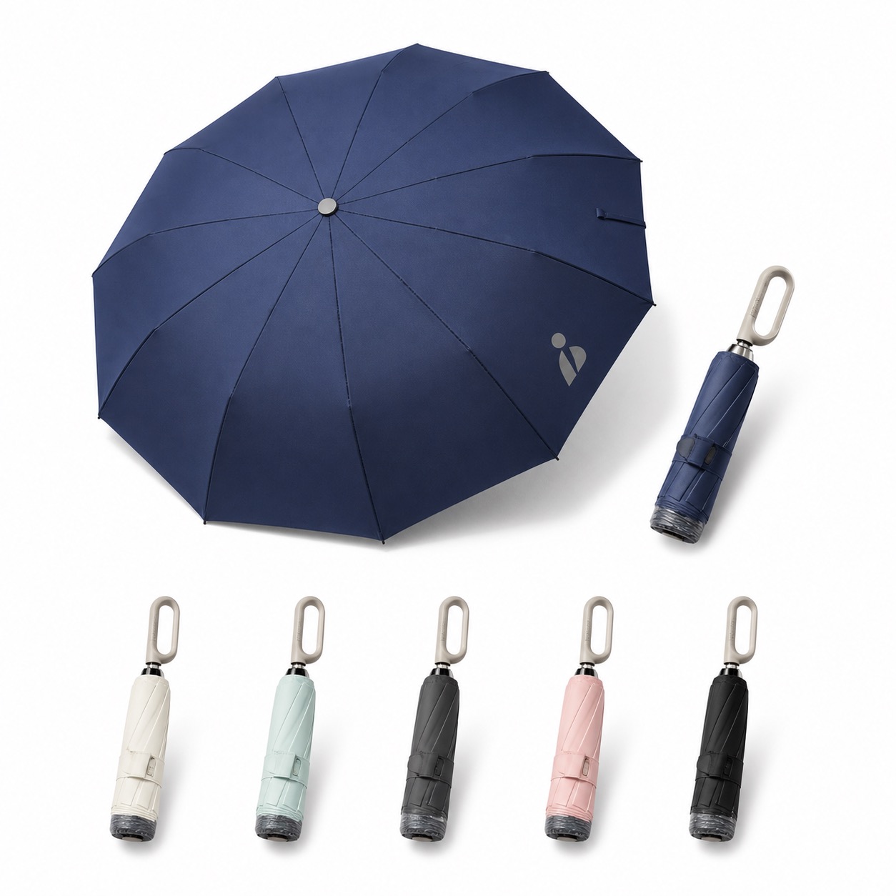 23 Inch Windproof Umbrella, Automatic Travel Design