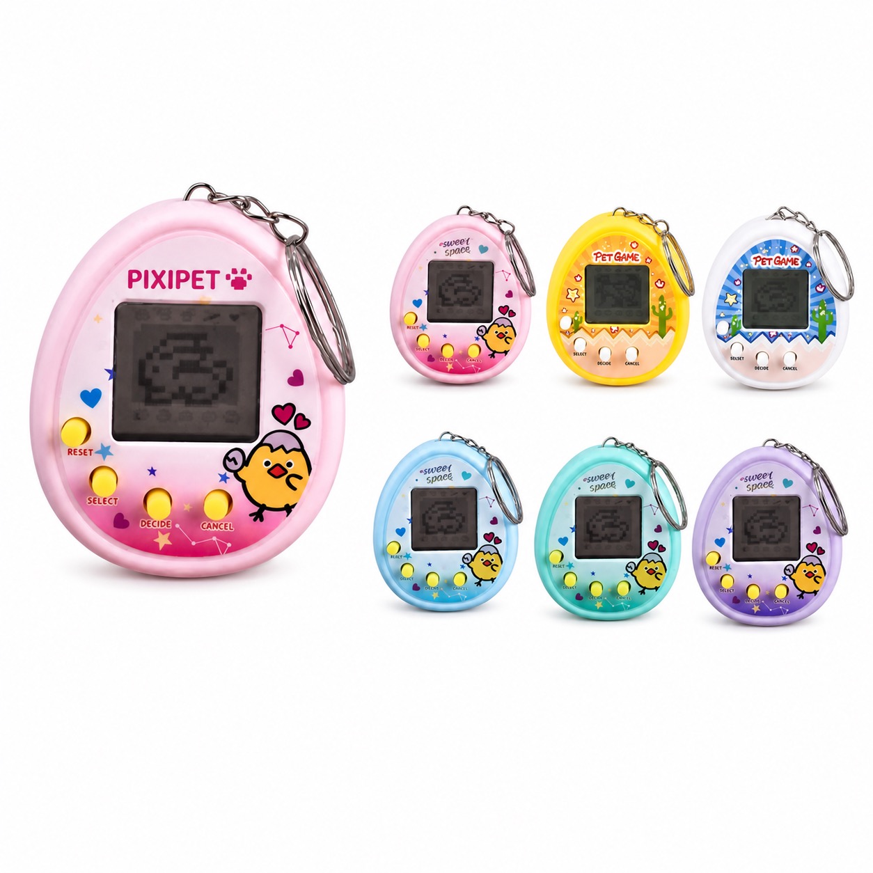 Plastic Virtual Pet Console for Trade Shows — Plastic — Pink