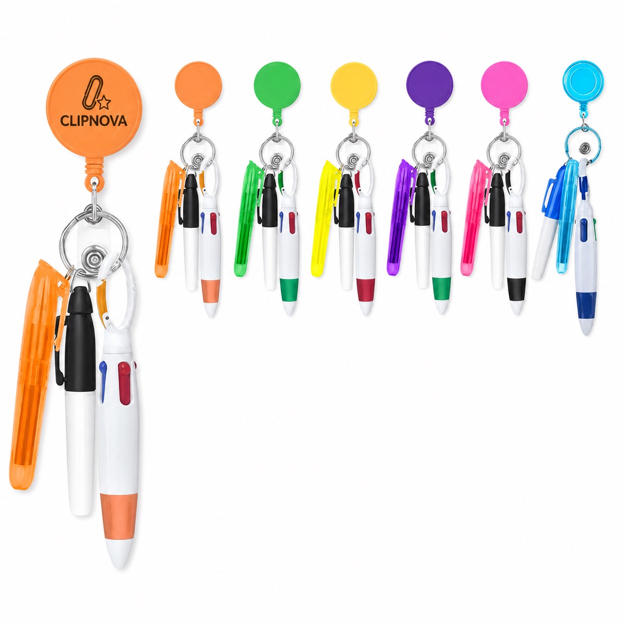 Comfort Grip Portable Press Pens