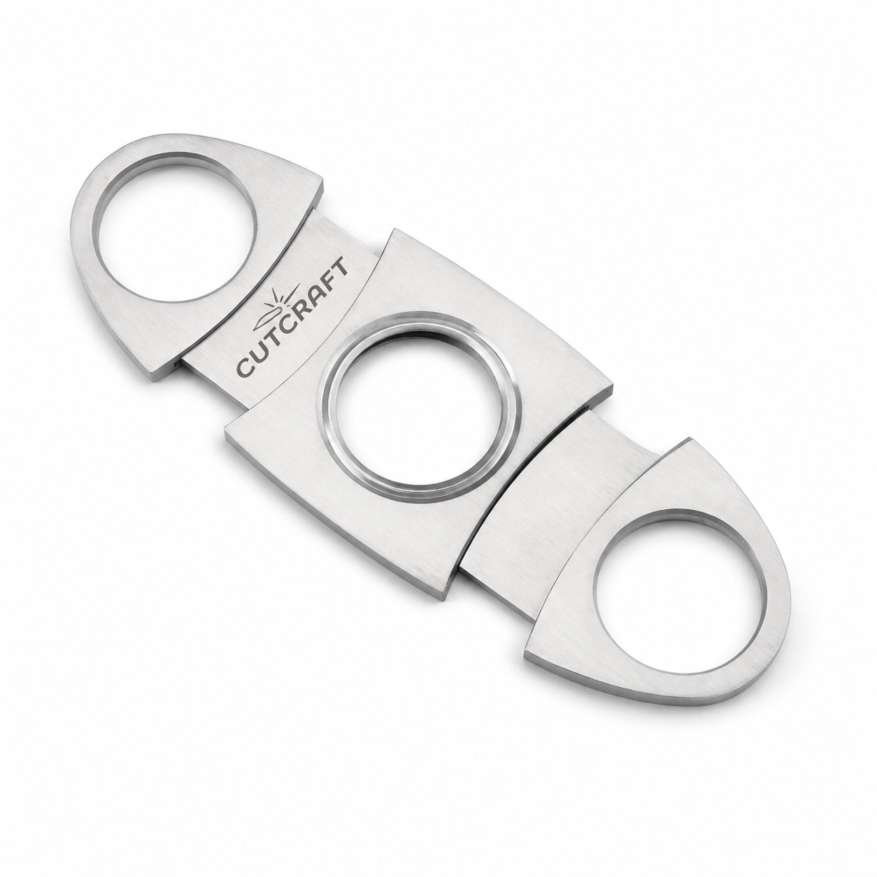 Ergonomic 4.21x1.57 Inch Cigar Cutter Stainless Steel