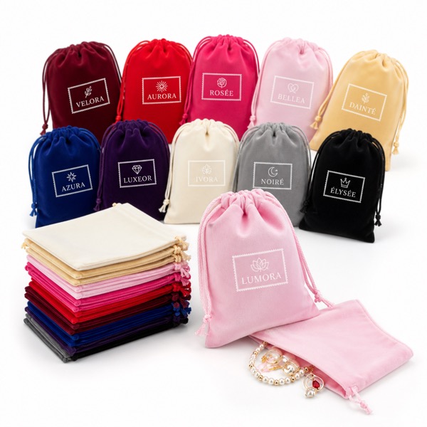 Reusable Velvet Jewelry Bag 10cm x 15cm
