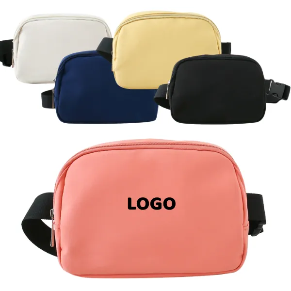 Waterproof Nylon Crossbody Waist Bag